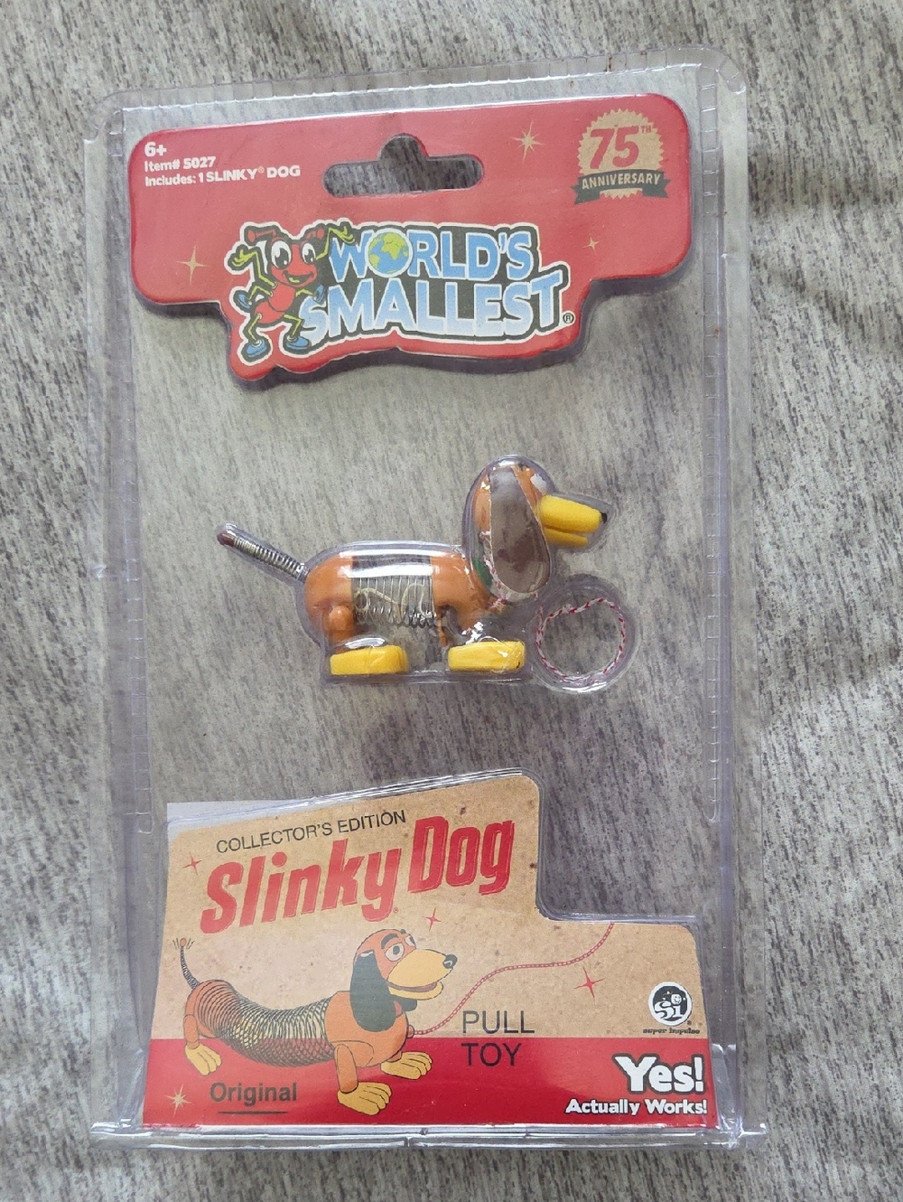 Collector's Edition Slinky Dog Toy - Sealed